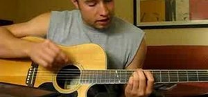 Play "Stolen" by Dashboard Confessional on guitar