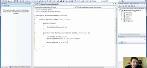 Add properties to a class in Visual Studio using C# programming
