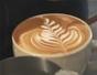 Make a rosetta and a rose in latte art