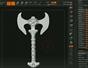 Sculpt a battle axe in Zbrush 3.0 - Part 2 of 2