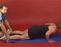 Exercise with the hamstring drop