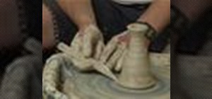 Make ceramic candlestick holders