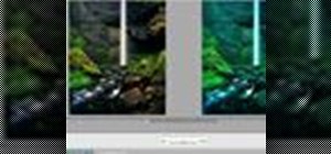 Optimize a waterfall image in PhotoTune for Photoshop