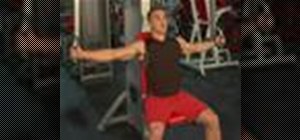 Do flys to strengthen your chest