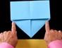 Fold a housefly paper airplane