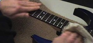 Change guitar strings on a Floyd Rose bridge