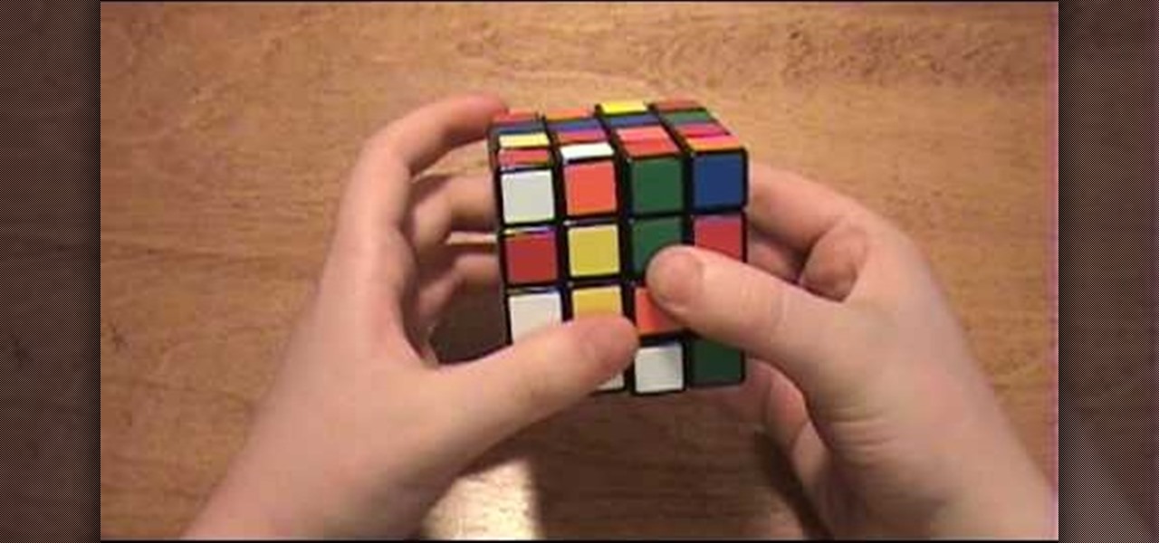 solve 4x4 rubiks cube revenge