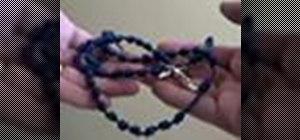Make all-twine knotted rosaries