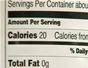 Read a nutrition label