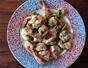 Cook a delicious Parmesan and shrimp scampi