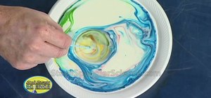 Create a color explosion with this cool science experiement