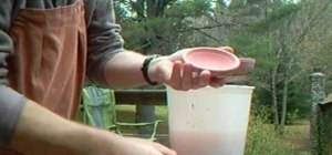 Clean off ceramic pots before firing them