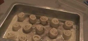 Make homemade caramel rolls