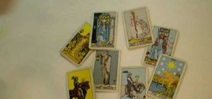 Begin reading tarot cards