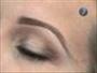 Create eyebrows with makeup