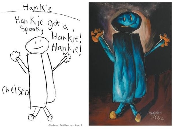 Demented Kids Drawings Brought to Life... Somewhat Chilling