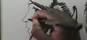 Draw manga or anime noses