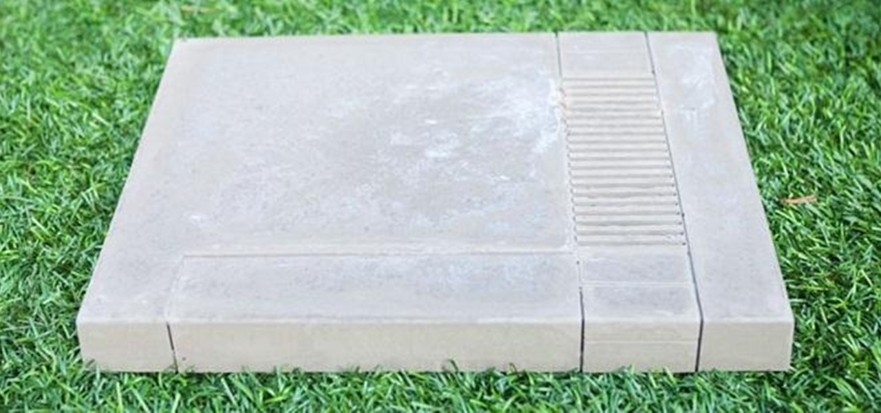Step Up Your Yard's Game with These Concrete NES Stepping Stones