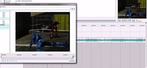 Create a motion blur effect in Sony Vegas