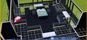 Build an ultra modern house in Sims 3