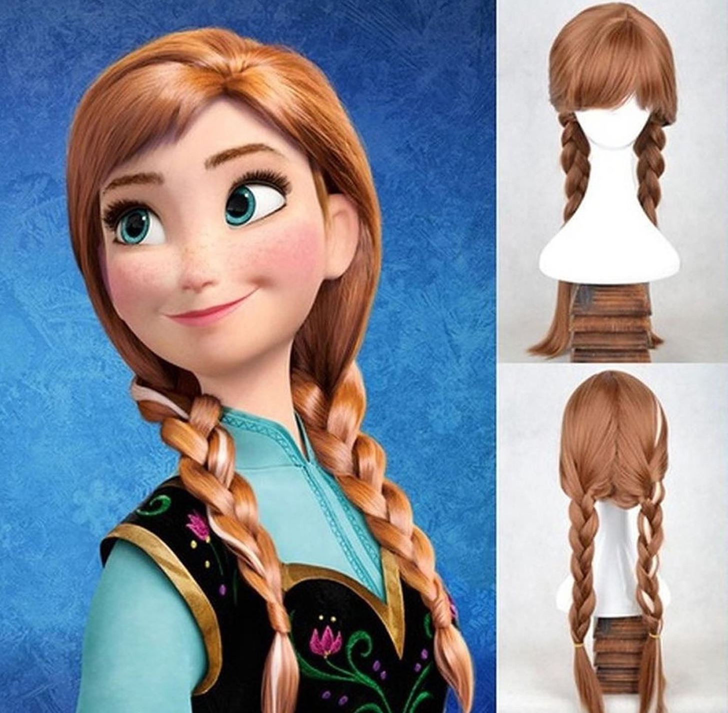 DIY Princess Anna Costume & Makeup from Disney's Frozen