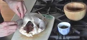 Truss and roast a chicken in the oven w/Matt Wright