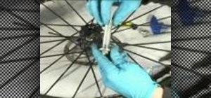 Do an overhaul on a Mavic wheel hub