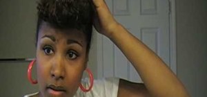 Create a Janelle Monae inspired hairstyle