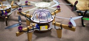 DIY Robotic Cardboard Quadcopters