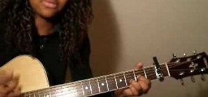 Play "When You're Gone" by Avril Lavigne on guitar