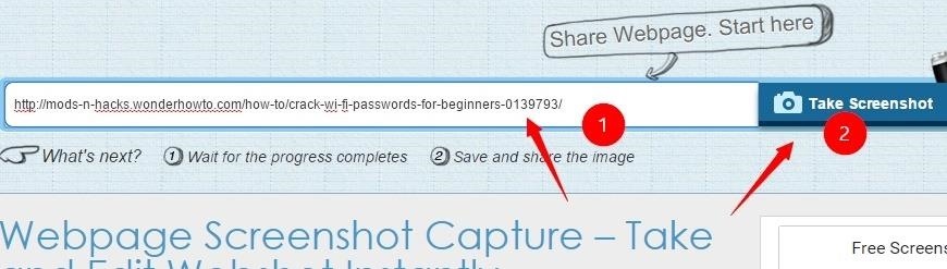 How to Screenshot a Full Scrolling Webpage