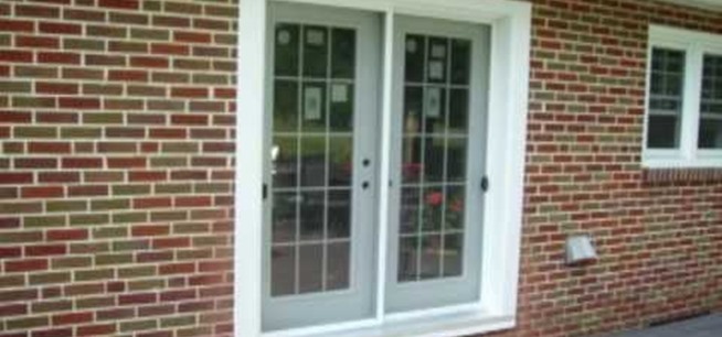 To Install Patio Doors In A Brick Wall, How To Install A Patio Door In Brick Wall