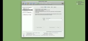 Format a hard drive on a computer running Mac OS X