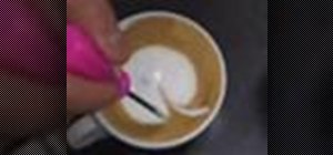 Make beautiful latte art