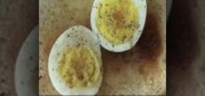 Hard boil an egg perfectly