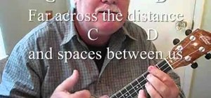 Play Celine Dion's "My Heart Will Go On" on the ukulele
