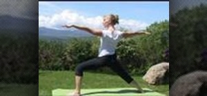 Open hips muscles with a yoga routine