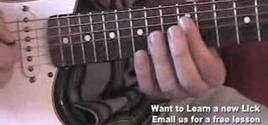 Play guitar using the doublestop technique