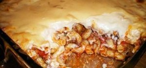 Make Pinoy style baked macaroni