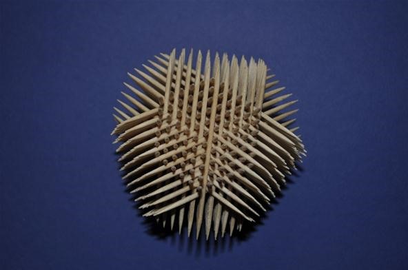 Three-Dimensional Weaving with Sticks