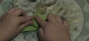 Origami a paper butterfly
