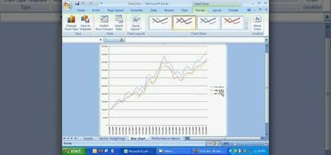 Line Chart In Excel 2007