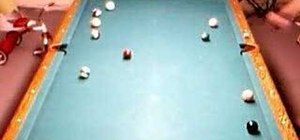Practice banking in pool