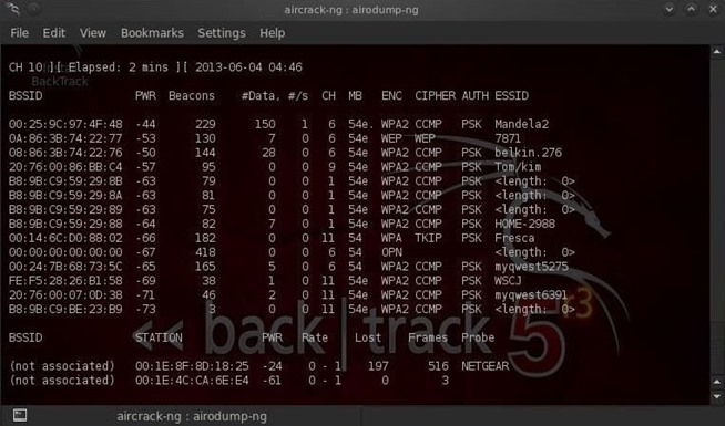 hack wep wifi password using cmd
