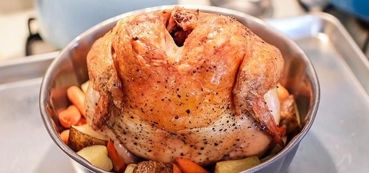 Make Rotisserie-Style Chicken at Home Using a Bundt Pan