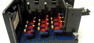 Working LEGO Movie Theater