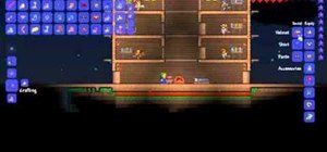 How to craft a robe in Terraria