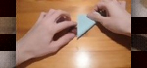 Fold an origami sprinkler