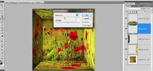 Easily make a mirror box effect in Photoshop CS4