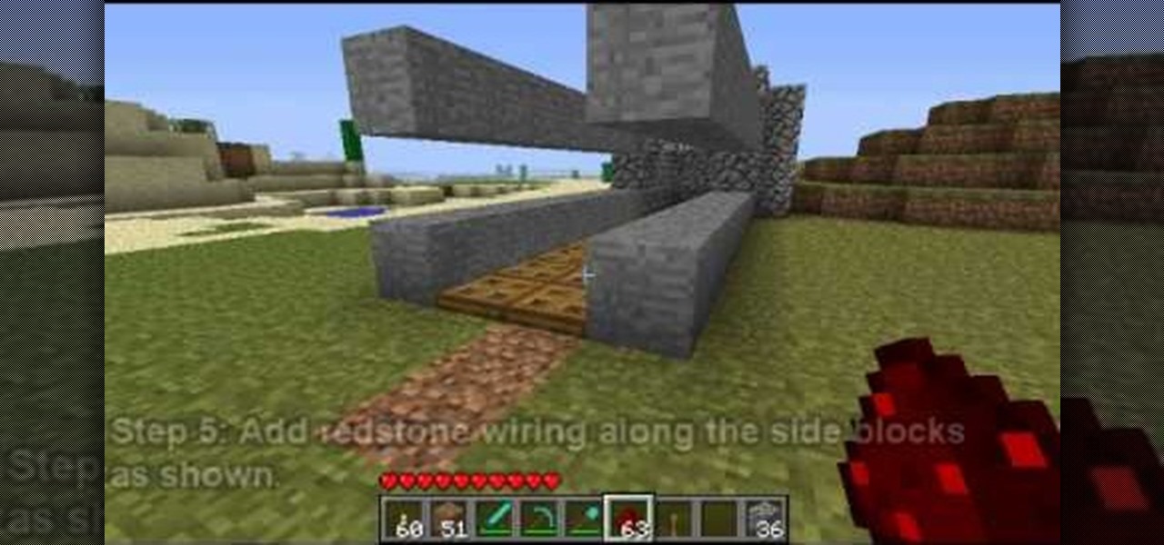 How to Build a drawbridge in Minecraft « PC Games 